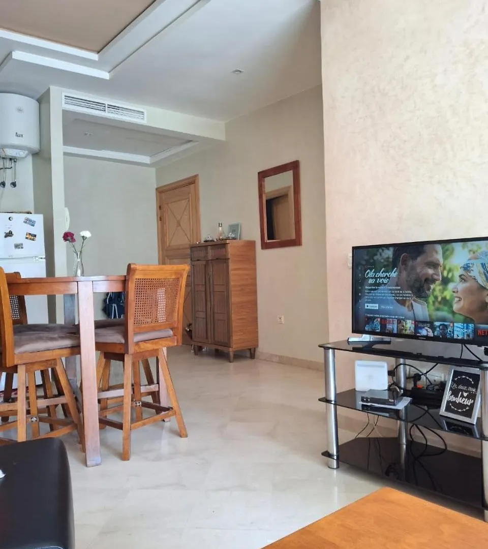 Studio Confortable Avec Vue Sur Piscine Et Proche De L'Aeroport Mohammed V Nouaceur Morocco